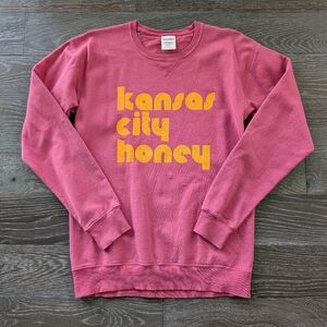 1KC Collection Kansas City Honey Sweatshirt Size Small KC Chiefs